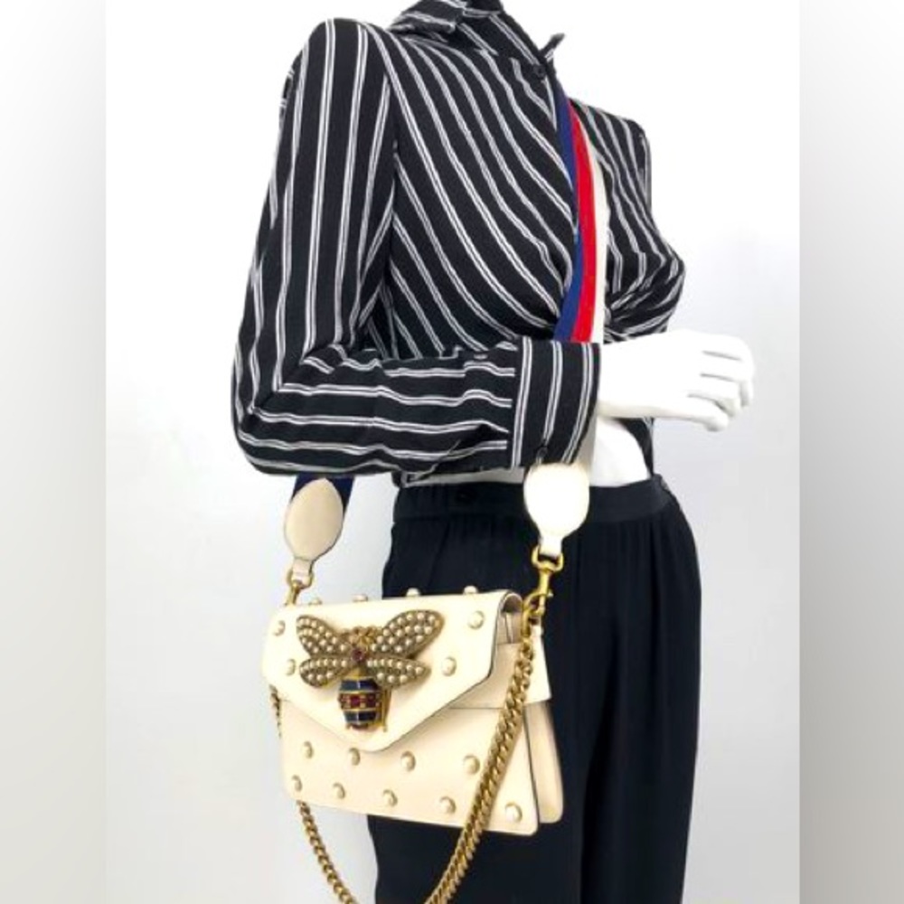 “Sold/traded” Gucci Striped Bag Strap - Picture 1 of 5
